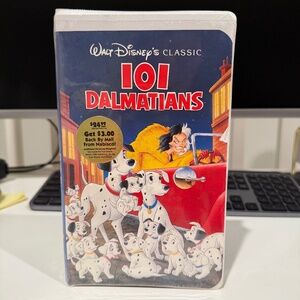 101 Dalmatians (VHS 1263) Walt Disney' Black Diamond Classic- New Factory Sealed